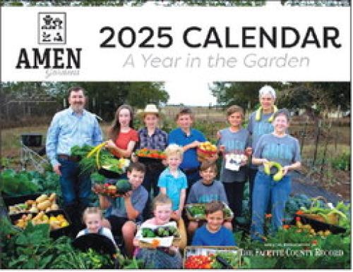 Free 2025 Year in the Garden Calendar inside Today’s Newspaper