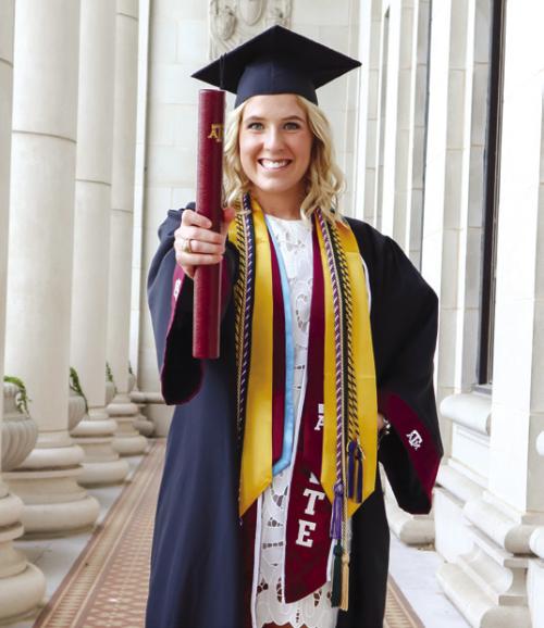 Fritsch Graduates From A&M