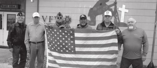 Tattered Flags Honorably Disposed of by Local Veterans 