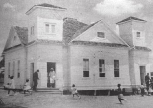 The Armstrong Colony not only had a primary school in the community, but also a high school known as the Albrecht School.