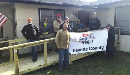 Texas Ramp Builds in La Grange