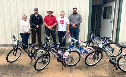 Salvation Army Donates Bikes to Deputy Santa Program
