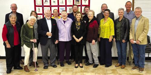 Texas Lutheran President Visits St. Paul