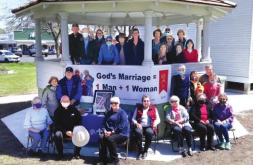 Rosary Rally For Traditional Marriage Held 
