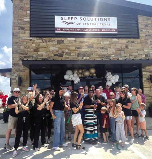 The La Grange Area Chamber of Commerce celebrated the grand opening of Sleep Solutions of Central Texas located at 2395 State Hwy 71 W. Suite A, La Grange, on Saturday, Aug. 24, with a ribbon cutting ceremony.