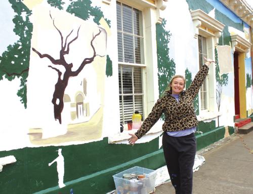 Massive Mural to be a Tribute to La Grange History