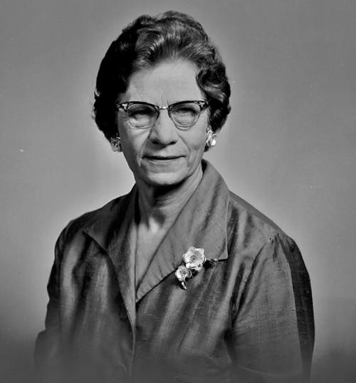 Leola Tiedt as photographed at Crayton Studios in 1964; courtesy of the Fayette Heritage Museum and Archives