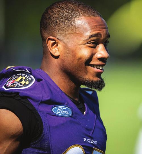 La Grange’s J.K. Dobbins seems to be enjoying his first preseason in the NFL.