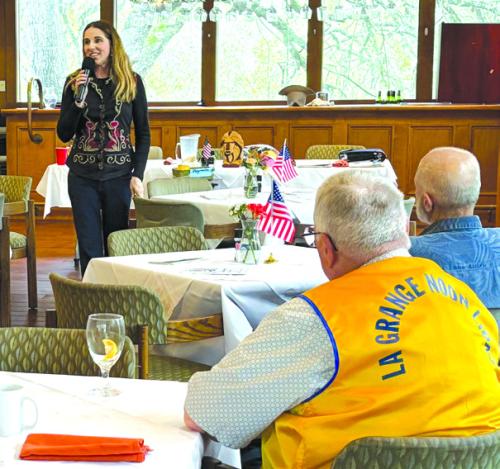 Judge Moreau Guest Speaker at Noon Lions