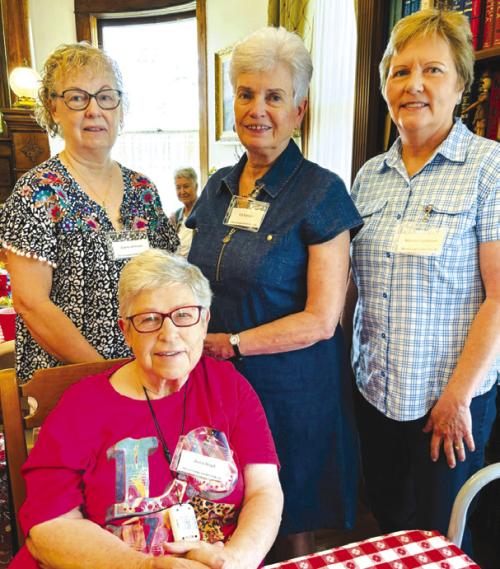 Pictured seated is Anna Boyd, Treasurer; back from left: Diane Johnson, Secretary, Pat Karisch, Vice President, Marian Tajchman, President.