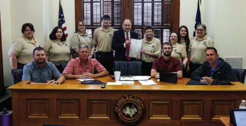 Telecommunicators Week Proclaimed Here