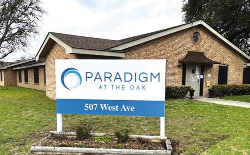 Paradigm at the Oak nursing home in Schulenburg.