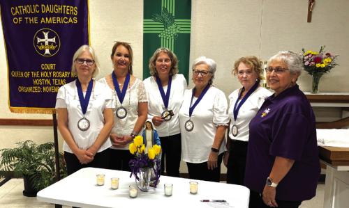 Catholic Daughters Install New Officers