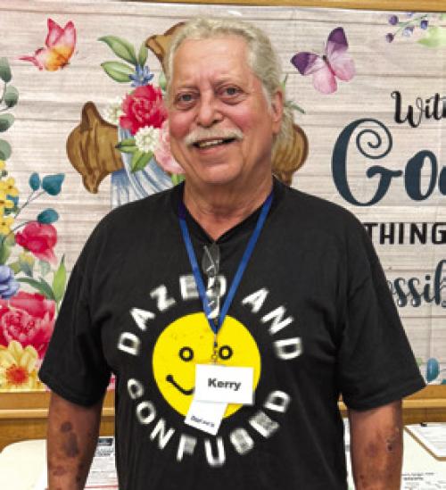Senior Spotlight recently aimed its light on Kerry Van De Steeg. This fairly new member of Senior Connections makes everyone feel that he has been a member of our family for years.