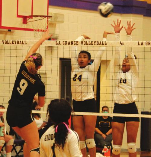 In Battle for First Place, Giddings Downs La Grange