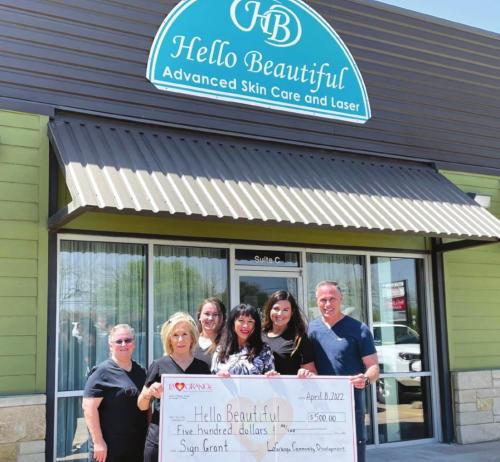Hello Beautiful Gets Sign Grant