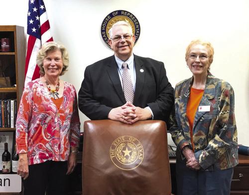 Retired Teachers Visit The Texas State Capitol
