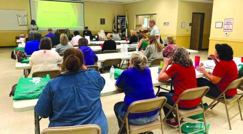The La Grange Area Chamber of Commerce held its 2nd quarter Lunch and Learn on June 6. Attendees gained substantial information and knowledge about state and federal employment laws, an introduction to creating an effective policy and handling unemployment claims and appeals from representatives from Texas Workforce Commission.