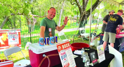 The Texas History on Tap beer garden allows ticketholders to meet the teams behind their favorite breweries while sampling their unique offerings.