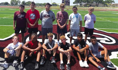 Flatonia Holds Youth Football Camp
