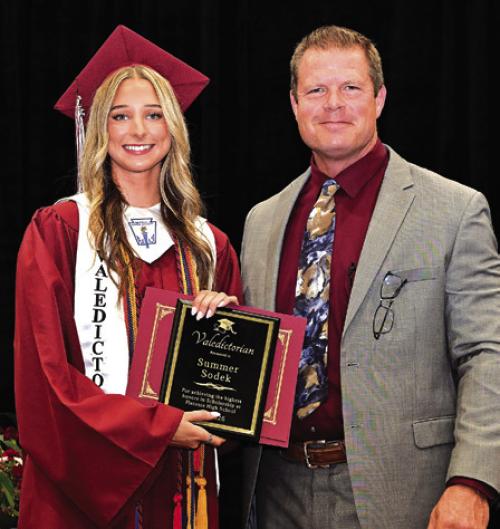 Sodek, Abdelbagi Top Grads in Flatonia