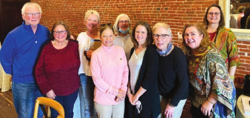Fayette Community Foundation Board Members include from left: Don Jones, Linda Striecher, Jeanne Schilling, Leslie Penello, Karen Bookout, Cheryl Pekar, Cathy Horn, Reenie Collins, Gale Lincke. Not pictured is Susan Kuehler. Newly sat board members include Don Jones, Leslie Penello, Karen Bookout, and Reenie Collins.
