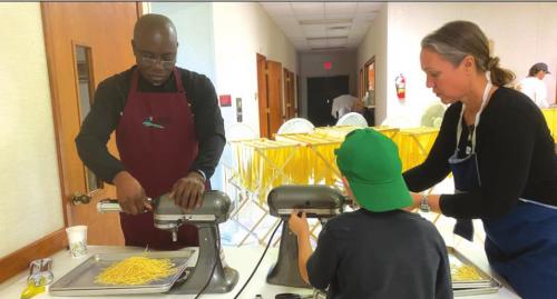 Hostyn Holiday Noodle Making