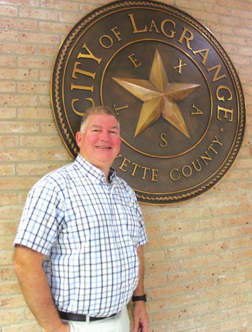 Shawn Raborn has been La Grange City Manager for 29+ years, but announced this week that he will be retiring in September. Photo by Jeff Wick
