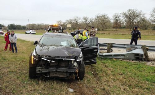 Evasive Action By Drivers Avoids Head-On Collision