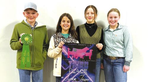 Fayette 4-H Competes in Karnes Co. Livestock Judging