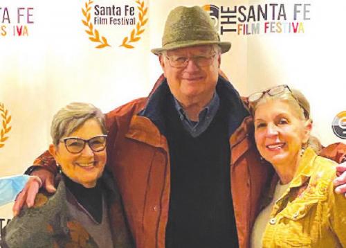 Jim (Doc) Ayres, Founding Director, Shakespeare at Winedale and Camp Shakespeare with his wife JoAnn and daughter Emily at the Festival.