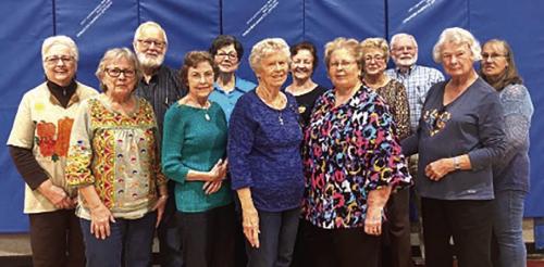 Pictured above are the board members of the La Grange Senior Citizen Activity Center. Front row: Helen Oestreich, Mary Vasek, Doris Lidiak, Liz Tannler and Jeanette Huelsebusch Back row: Judy Zuhn, Phil Oestreich, Janet Moerbe, Marilyn Strmiska, Gloria Raschke, Larry Jackson, and Janet Rangel.