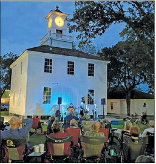 An image from a previous Fayetteville Courthouse Music series concert.