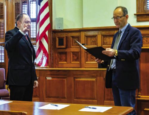 Ten County Officials Take Oath Of Office on New Year’s Morning