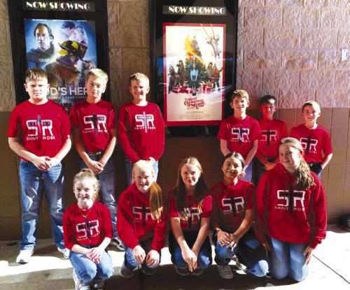 The St. Rose of Lima Catholic School sixth graders enjoyed a fun filled day at Film Alley theater in Bastrop on Tuesday, Nov. 19. They watched The Best Christmas Pageant Ever, and they will begin reading the novel this week. The correlation between comparing and contrasting of story elements between the movie and novel will be the central focus of their novel unit. It was a great day to be a student at St. Rose.