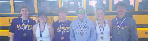 LG Tennis Does Well at Navasota Tournament
