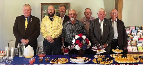 Holy Cross Church in Warda honored Veterans at Sundays service.