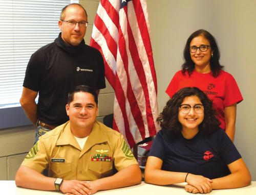 Velazquez to Enlist in U.S. Marine Corps