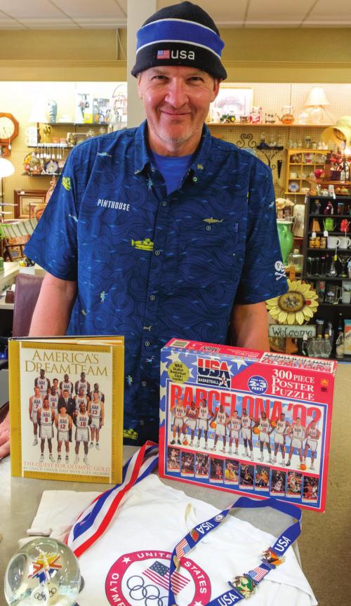 Olympic Memorabilia On Display in La Grange