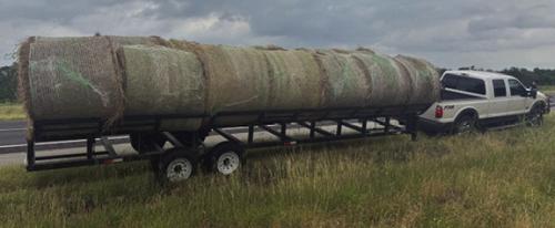 Dozen People Found Smuggled in Hollowed-Out Hay Bales