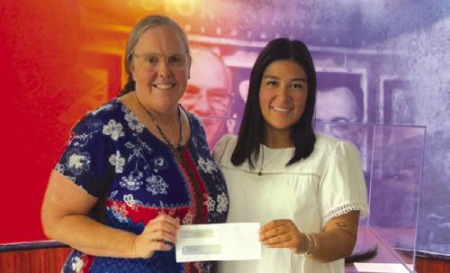 Pictured from left: Susie Shank, Director of ACCSS and Melanie Ramirez, SFF Program Director.