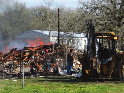 Fire Fighters to the Rescue When Garden Hoses Fail