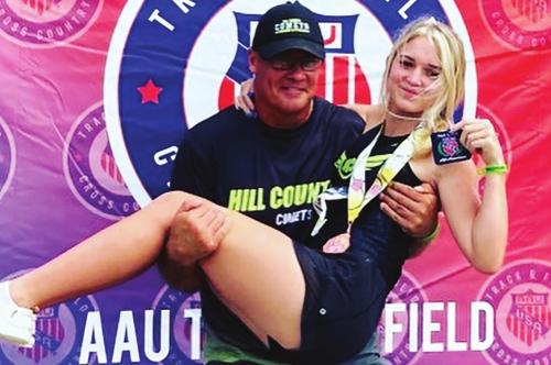 Youens a Track All-American