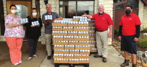 Water Donated to Nursing Home