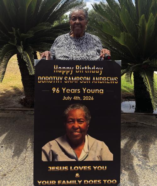 Andrews Celebrates 96th Birthday
