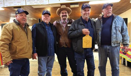 1st place winners of the Open Chili Division. This team is the Sons of the American Legion - Post 242 led by Lloyd Vancil.