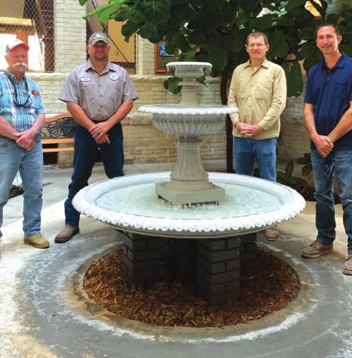 Courthouse Fountain Refurbished