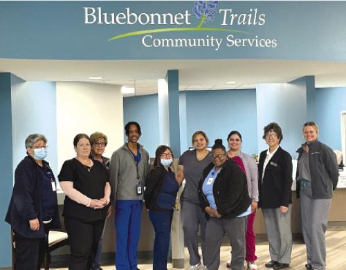 Shown are Bluebonnet Trails Staff, The Rose Unit Staff, and Texas A&amp;M AgriLife Extension Service of Fayette County.