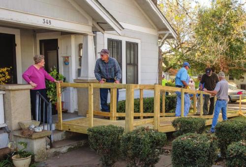 Texas Ramp Project Celebrates Milestone