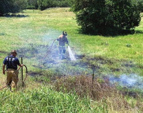 Fireworks May Have Sparked Ellinger Fire